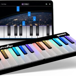 Gemini Sound PianoProdigy 24 Light-Up Key Learning Keyboard