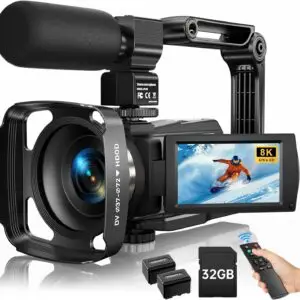 The Latest 88MP Ultra HD Video Cameras Wifi Vlogging Camera for YouTube 8K