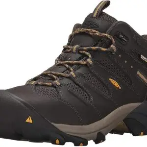 KEEN Utility Men's Lansing Mid Height Steel Toe Waterproof Work Boots
