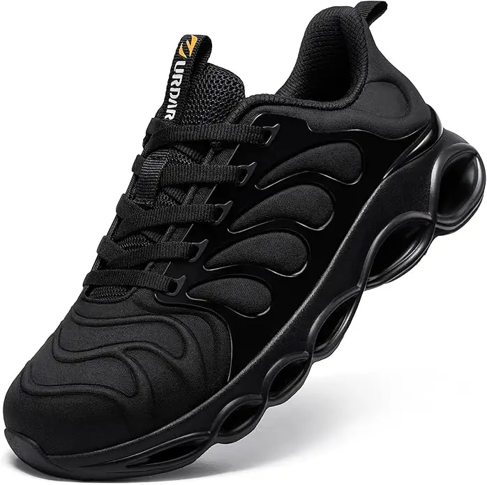 Steel Toe Shoes for Men Comfortable Safety Shoes Work Lightweight Steel Toe Sneakers Breathable Safety Sneakers Industrial Work Footwear