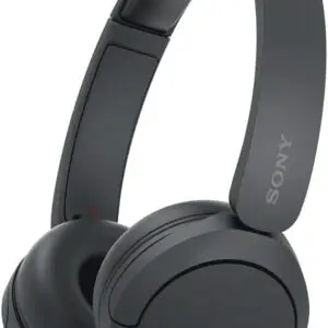 sony wh ch520 wireless headphones bluetooth on ear headset with microphone and up to 50 hours battery life with quick charging, black