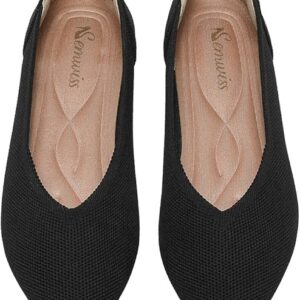 Semwiss Women's Ballet Flats Comfortable Casual Dressy Shoes